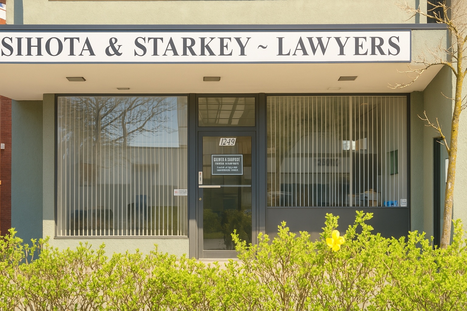 Storefront of Sihota & Starkey